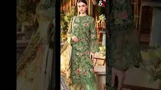 Maria B Khaddar Collection 2025 Heavy Chickenkari Embroidery aur Digital Print 3PC Unstitched Suit