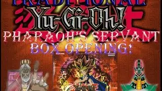 Yugioh 1st Edition Pharaohs Servant Box Opening!