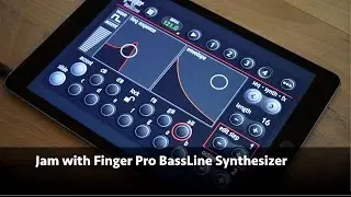 Jam with Finger Pro BassLine Synthesizer