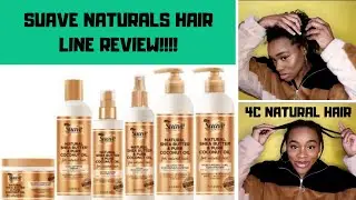 Suave Professionals for Natural Hair In-Depth Review || Type 4 Hair || 4c Hair