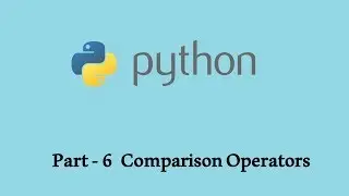 Comparison operator | Python Tutorials