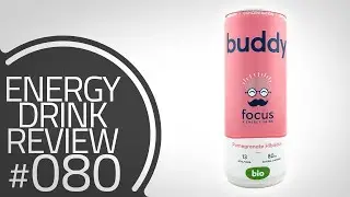 Energy Drink Review #80: BUDDY - POMEGRANATE HIBISCUS