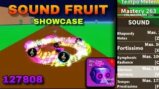 Подробная демонстрация звука фруктов в обновлении blox fruits 20 #roblox #bloxfruits