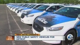 New public safety vehicles for Detroit