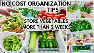 How I Clean and Store Vegetables to Last Longer | No cost Storage Containers | ItsSupriyas Life