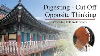 Digesting - Cut Off Opposite Thinking  |  Zen Master Dae Bong  |  DECEMBER 2023
