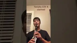 Yamaha CSV A clarinet 😎