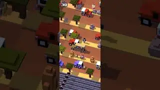 SECRET SANTA - New character on |Crossy Road| 🎅👀 #shorts #gaming