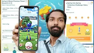 A celebration blooms with Gossifleur's! *Pokemon Go Spring into Spring* event....