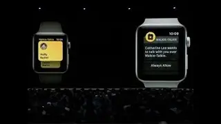 watchOS 5 добавляет функцию &laquo;Рация&raquo; на Apple Watch | Apple WWDC 2018
