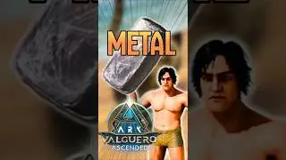 BEST ALPHA Metal Farming Method On Valguero | Ark Survival Ascended