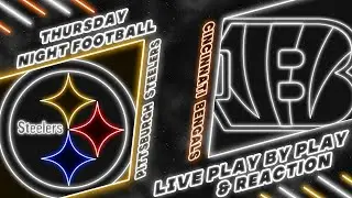 Steelers vs Bengals Live Play by Play & Reaction
