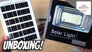 Solar Flood Light Unboxing 2025 | 300W Solar Flood Light Unboxing 📦
