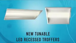 Tunable LED Recessed Troffers