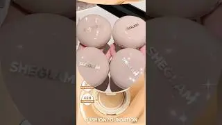 ✨ Flawless All-Day Glow &ndash; SHEGLAM Lock & Go Long-Lasting Cushion Foundation 💧