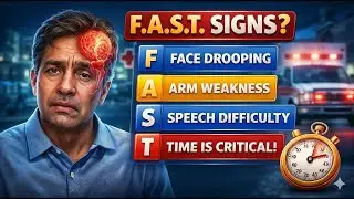 Brain Attack! 🧠 Stroke आने से पहले ये 3 लक्षण जान लो! | The Ultimate Survival Guide
