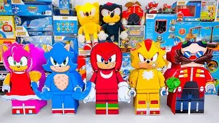 Sonic the Hedgehog toy collection unboxing 🌀 Sonic, Knuckles, Rose, Tails, Eggman