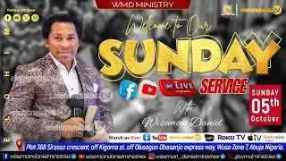 ELOHIM SUNDAY LIVE 🔴 SERVICE  5TH  OCTOBER 2025 WITH WISEMAN DANIEL AT THE NEW SITE