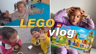 VLOG: подарили первый LEGO FRIENDS, сделала МОРОЖЕНОЕ своими руками, сходили в КАФЕ с подружкой.