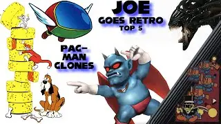 Top 5 Pac Man Clones - Joe Goes Retro