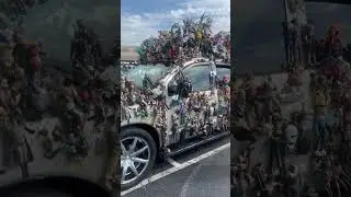 Spotted in Columbus ga man didn&rsquo;t want a interview #shortsvideo #viral #crazy #art #cars