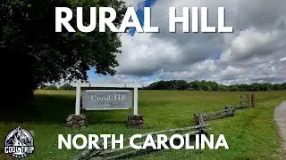Rural Hill Scenic Virtual Walk [4K] - Huntersville, NC - For Treadmill