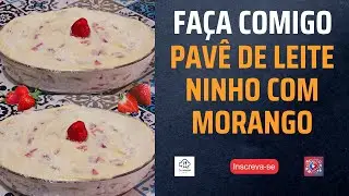 PAV&Ecirc; DE LEITE NINHO COM MORANGO