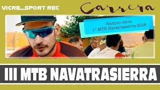 Carrera. III MTB Navatrasierra.