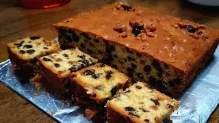 Mixed Fruit Cake With Alcohol (Red Wine) | @ Dapur2020