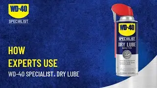 How do the experts use WD-40 Specialist&reg; Dry Lube? It only takes a minute to find out ⏱️🧑&zwj;🔧
