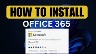 How To Install Microsoft Office 365 on PC/Laptop (2026)