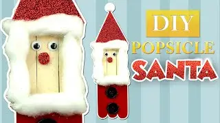 Creative and Unique DIY Popsicle Santa Claus at home | Christmas Decor ideas 2019
