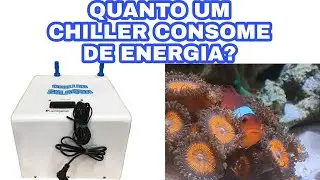 Qual o consumo de um chiller na conta de luz?  Analisando o chiller Gelaqua de 1/5 hp 110V