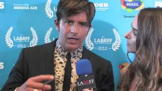 Dr. Rey at the Red Carpet - LABRFF 2012