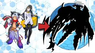 Misono's Aegiomon Evolution Line! - Digimon Story: Time Stranger