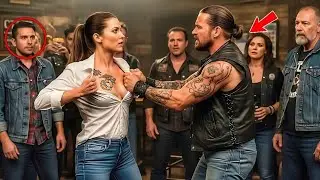 Biker Ripped the Waitress&rsquo;s Shirt &mdash; What He Saw Froze the Whole Bar