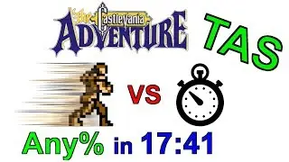 Castlevania Adventure Any% TAS in 17:41.488 (very outdated!)