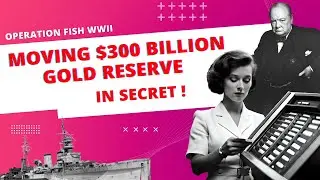 Operation Fish : Moving $300 Billion in gold reserve during World War 2 !!!