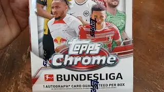 2022/23 Topps Chrome Bundesliga Hobby Box Opening
