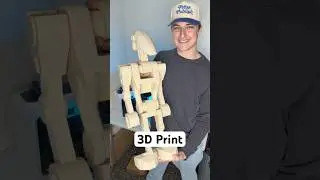 Giant LEGO Battle Droid 3D Print - Star Wars