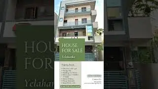 House for Sale | Yelahanka | Rental Income Building | E-Khata | North Bangalore | Move-In Properties