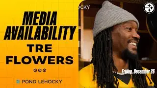 Tre Flowers Media Availability (Dec. 26) | Pittsburgh Steelers