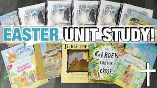 HOMESCHOOL EASTER UNIT STUDY! | BOOK HAUL & GATHER ROUND