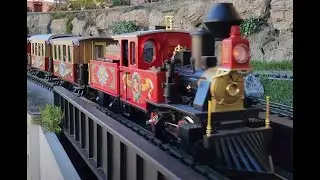 LGB 2024 Christmas Train is back with additions on a cold windy winters day!