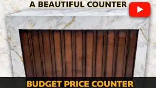 Budget Price Counter Making | Full Process | Modern Counter Design