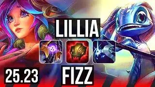 LILLIA vs FIZZ (TOP) | EUW Master | 25.23