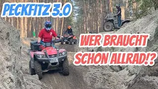 Starrachse & Heckantrieb durch Peckfitz 😎|| Peckfitz 3.0 Part 2 || Quad-Vlog#95  || TGB Triton Adly