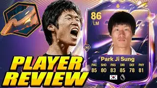 86 Park Ji Sung Player Review! Icon Park Ji Sung Review! 86 Ji Sung Review - EA FC 26 Ultimate Team