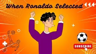 Cristiano Ronaldo's First Selection For Sporting Club | Soccer Animation