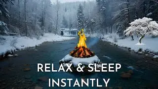 Cozy Pan Flute Sounds ⛄ Peaceful Instrumental Music for Sleep, Relaxation & Stress Reduction